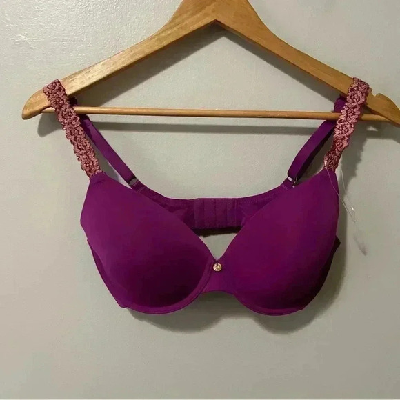 NWT Natori Womens Pure Luxe Custom Coverage Contour Bra 32DD - Picture 3 of 4